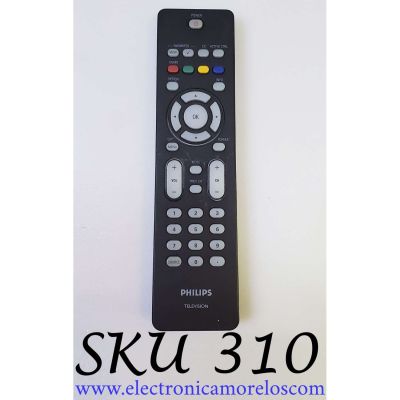 CONTROL REMOTO PARA TV PHILIPS ((ORIGINAL)) / RC2033601/01 / 3139 238 14171 / 313923814171 / CP05 40745